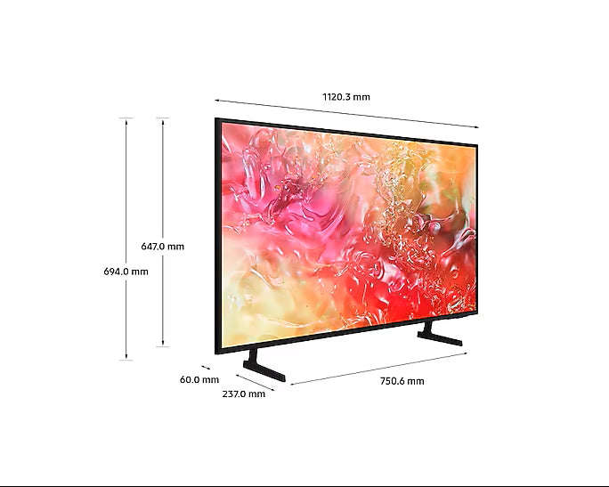 SAMSUNG 50'' UHD TV PURCOLOUR/ HDR 10+/ UHD DIMMING/ SMART TV (TIZEN OS)/ ADAPTIVE SOUND/ AUTO GA...