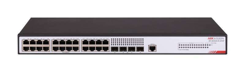 Hikvision L2 Full Managed Switch  24 *Gigabit Ports  4 * 1GB SFP Ports