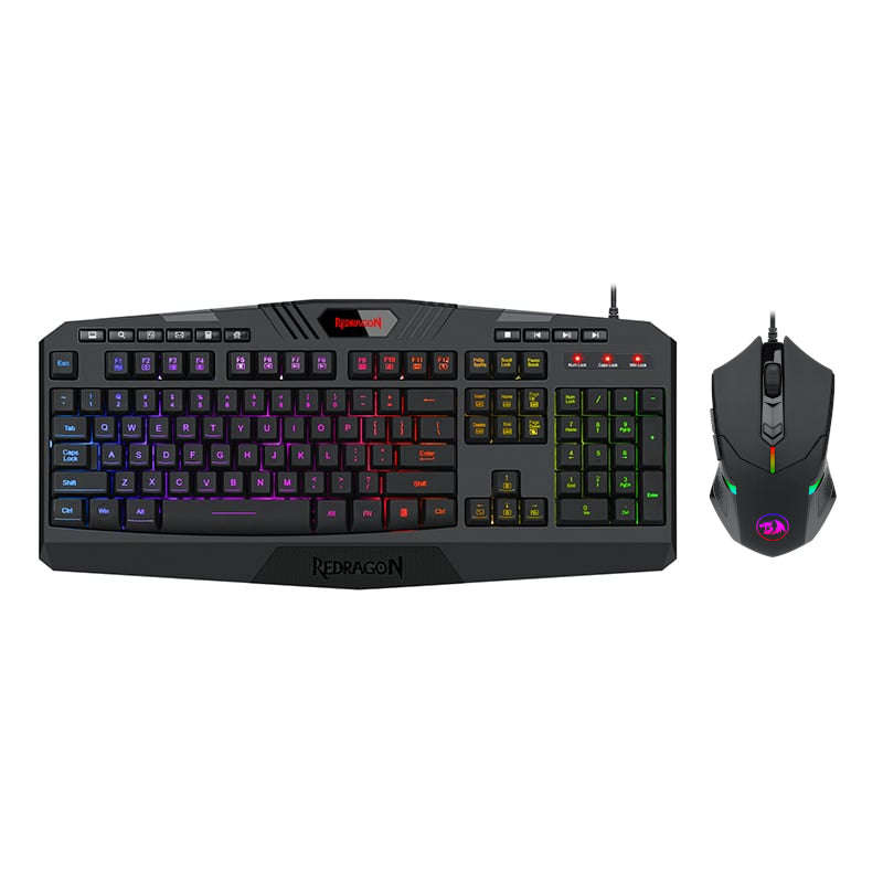 REDRAGON 2IN1 (K503A-RGB|M601) Gaming Combo 1  Black