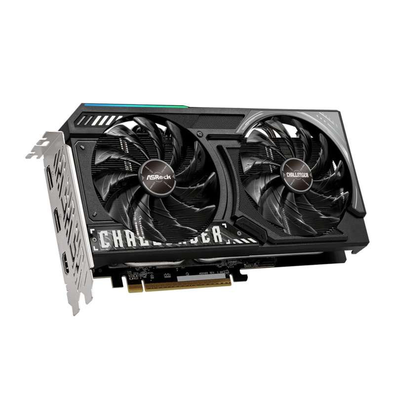 ASRock Radeon RX 9060 XT Challenger 16GB OC Graphics Card (RDNA 4, PCIe 5.0)