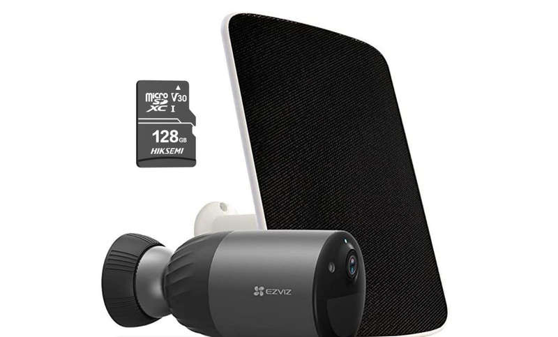 EZVIZ EB3 - 3MP 2K WIFI Camera Solar BATTERY Kit & Hikvision 128GB SDcard (UNBOXED DEAL)