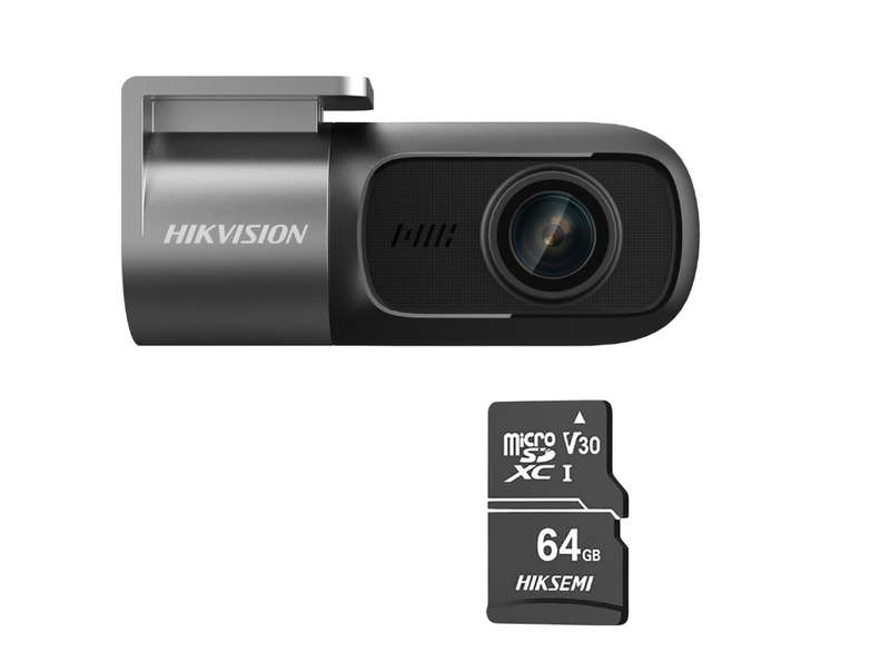 Hikvision Dashcam D1 Pro Full HD 1440P camera built in Wifi + 64GB SD card (Copy)
