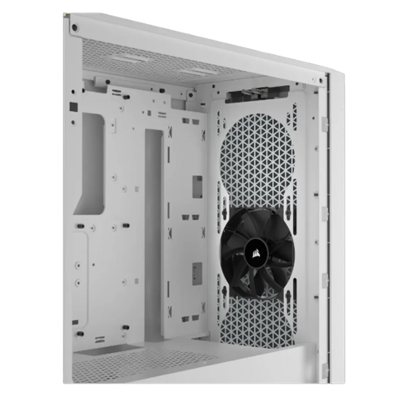3000D Tempered Glass Mid-Tower- White