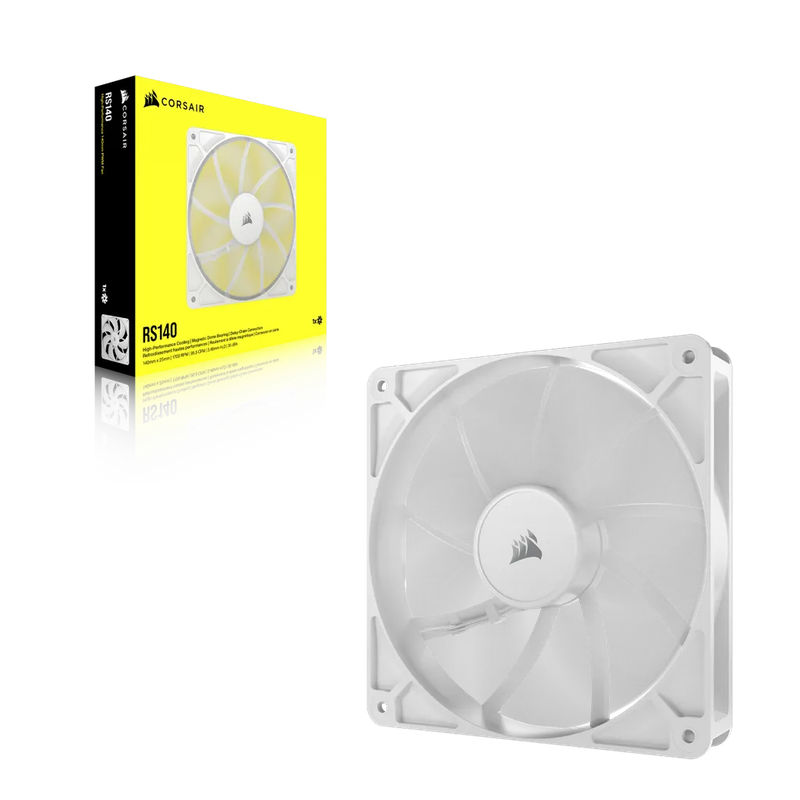 CORSAIR RS140 140mm PWM Fan  White