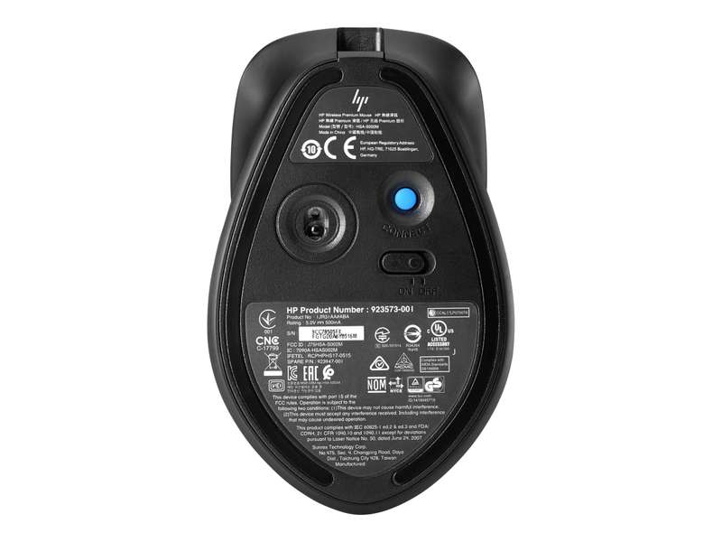 HP Accessories HP ENVY 500 Rechargeable Wireless Mouse Black/Silver