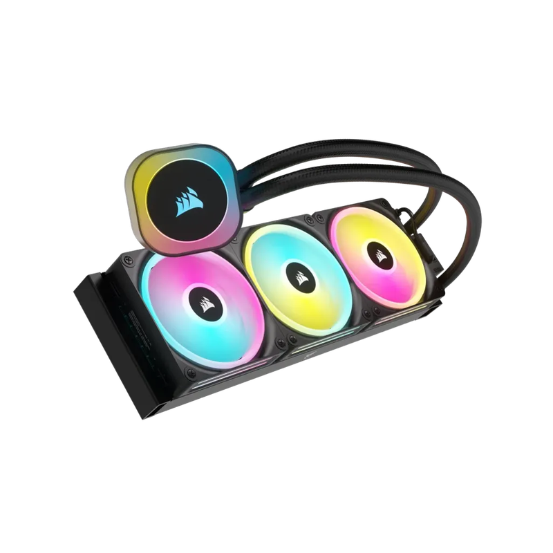 CORSAIR iCUE LINK TITAN 280 RX RGB Liquid CPU Cooler - RX140 RGB Fans  Fits Intel® LGA 1851/1...