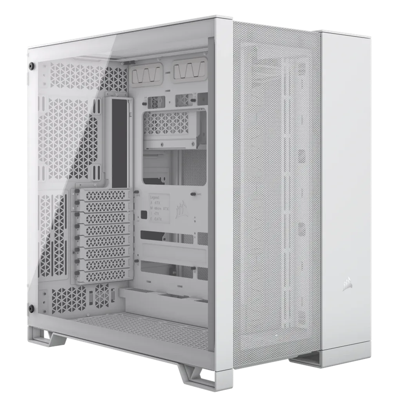 6500D Airflow Tempered Glass Super Mid-Tower; White