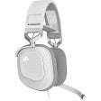 Corsair HS80 RGB USB Premium Gaming Headset with 7.1 Surround Sound; White.