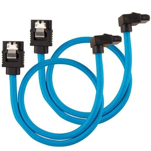 Corsair Sata 30cm bLu L-shape