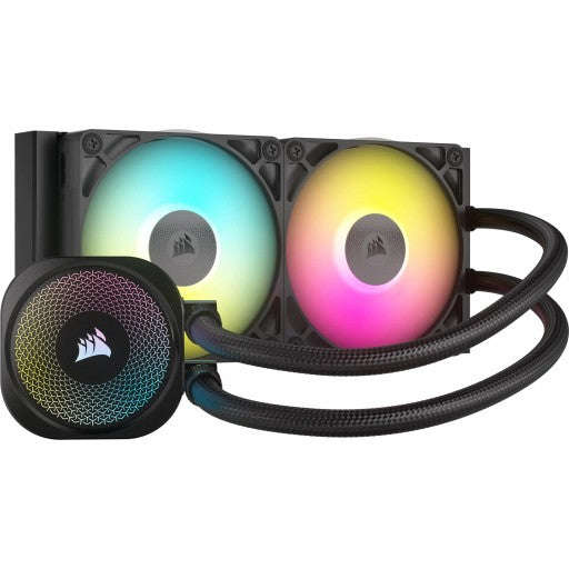 CORSAIR iCUE LINK TITAN 240 RX RGB Liquid CPU Cooler  RX120 RGB Fans  Fits Intel® LGA 1851...