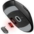 Corsair M55 Wireless Gaming Mouse; Wireless;16000 DPI; BLK cover; gray side buttons.