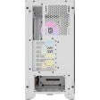 3000D RGB Tempered Glass Mid-Tower- White