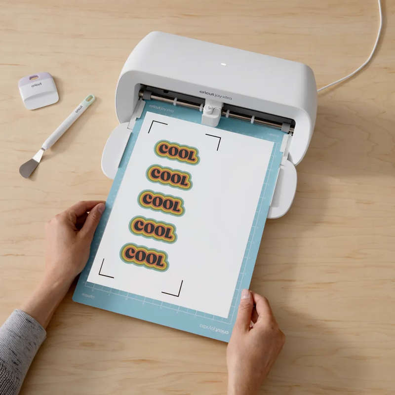 2010362 - Cricut Printable Vinyl White; 12 sheets 8.3 in x 11.7 in (21 cm x 29.7 cm); Requires in...