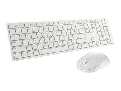 Dell Pro Wireless Keyboard and Mouse KM5221W US International (QWERTY) White