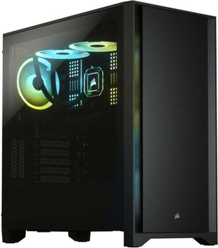 Corsair 4000D Midi Tower Black Tempered Glass Mid-Tower ATX Case