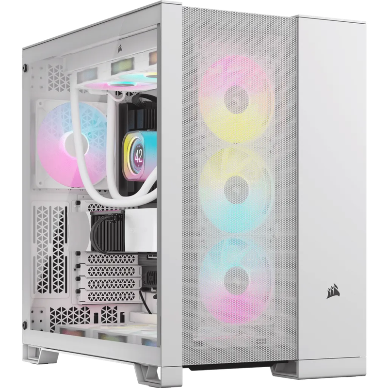 6500D Airflow Tempered Glass Super Mid-Tower; White