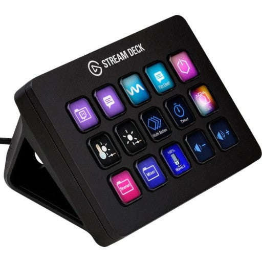 Elgato Stream Deck MK.2 - Tactile Control Interface; 15 Customizable LCD Keys