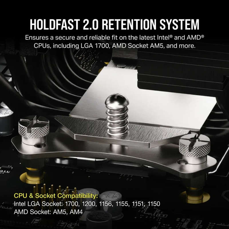 CORSAIR A115 High-Performance Tower CPU Air Cooler