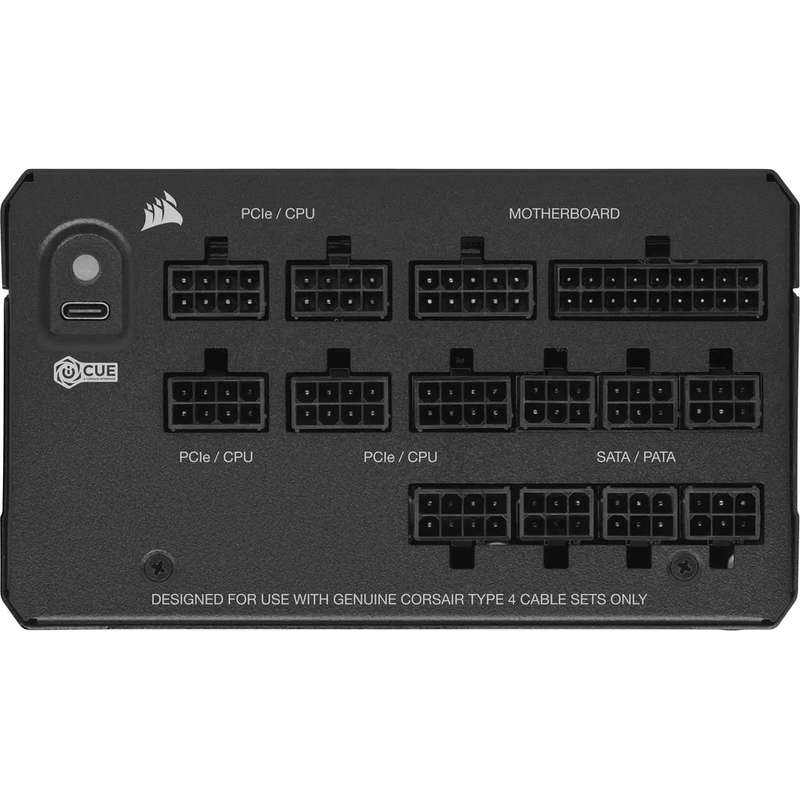 Corsair HX Series HX1200i  1200 Watt 80 PLUS® Platinum Certified Fully Modular PSU; ATX 3....