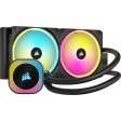 CORSAIR iCUE LINK H115i RGB Liquid CPU Cooler - QX140 RGB Fans - 280mm Radiator - Fits Intel® LG...