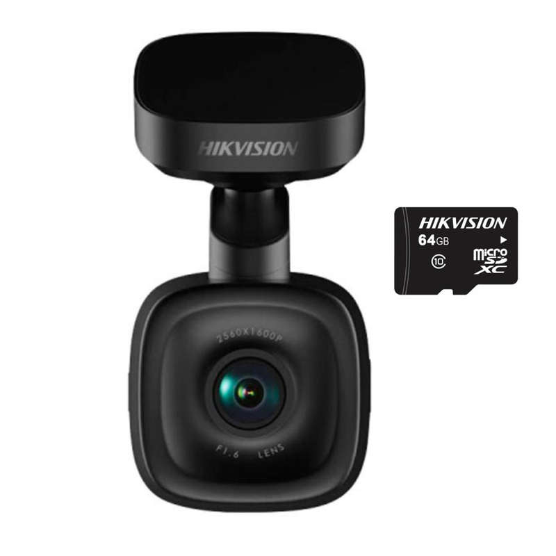 Hikvision Dashcam F6 Pro - 5MP with Artificial Intelligence incl 64GB SD
