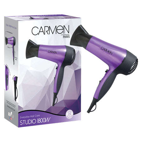 CARMEN STUDIO BLUE 1800W HAIRDRYER