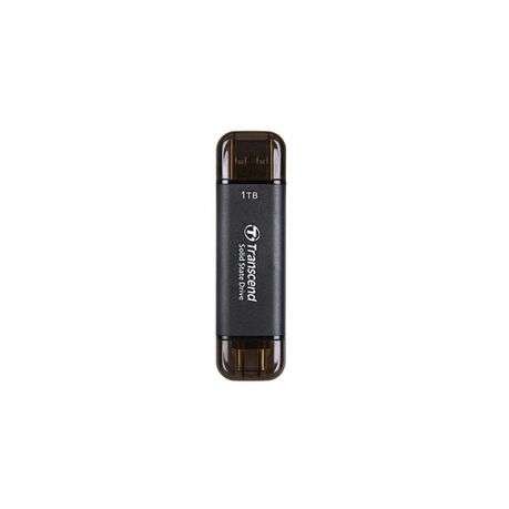 TRANSCEND 1 TB ESD310C USB3.2 TYPE C AND A OTG COMPACT PORTABLE SSD