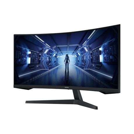 Samsung LC34G55TWW 34'' G5 Odyssey Gaming Monitor; Curved 1000R; 3440X1440; Max 165Hz; 1x HDMI; D...