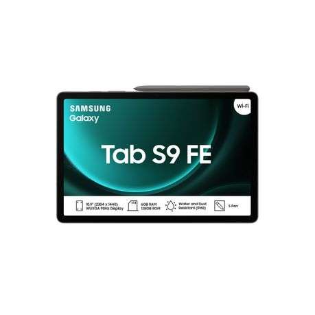 10.9" WI-FI 6GB RAM + 128GB INT MEMORY IP68  SAMSUNG GALAXY TAB S9FE