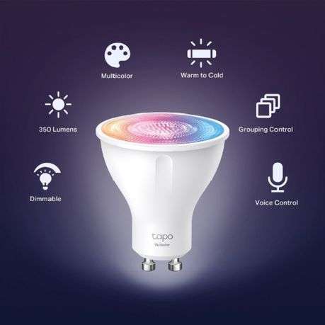 TP-Link Tapo L630 3.7W Smart Wi-Fi Multicolour Dimmable GU10
