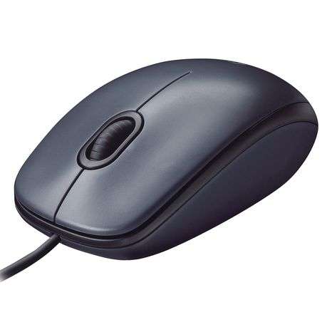 Logitech® Mouse M90 - GREY - USB - N/A - EWR2 - HENDRIX CLOSED BOX M90