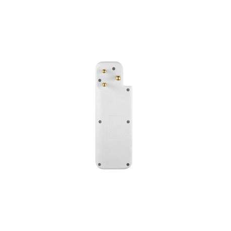 SWITCHED 3 PIN Adaptor -2x16A2X5A 3PIN Euro+Medium Surge