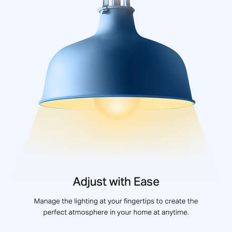 TP-Link Tapo L510E 8.7W Smart Wi-Fi Warm White Light Bulb Dimmable A60 E27