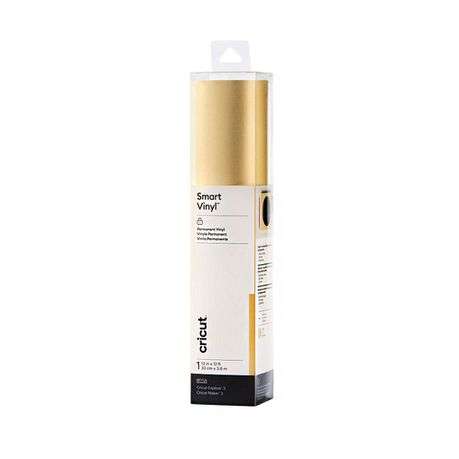 2008618 - Cricut Smart Vinyl Permanent 33X366Cm 1 Sheet (Shimmer Gold)