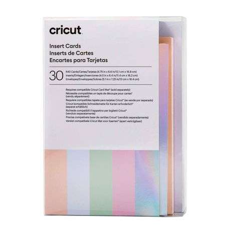 2009468 - Cricut Insert Cards Princess R40 (12;1 Cm X 16;8 Cm) 30-Pack