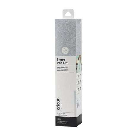 2008694 - Cricut Smart Iron-On Vinyl 33x270cm 1-sheet Silver