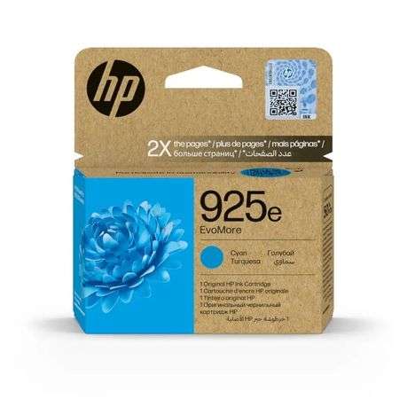 HP 925e EvoMore Cyan Original Ink Cartridge