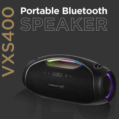 Volkano X VXS400 Portable Bluetooth Speaker  - Black