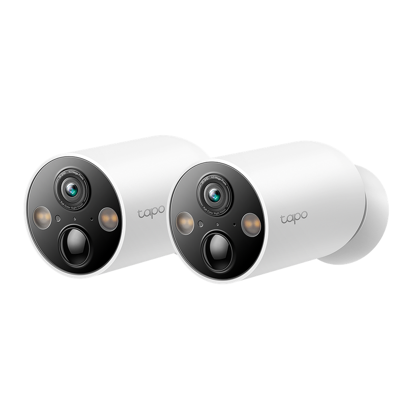 TP-Link Tapo C425 (2-pack) 4MP 2K QHD Battery Wirefree Outdoor security Camera
