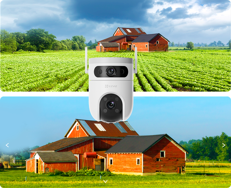 EZVIZ H9c 2K Dual-Lens Pan & Tilt Wi-Fi Camera