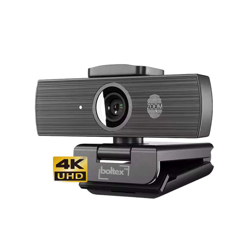 Boltex 4K Auto Tracking Web Cam for Desktop PC Live Streaming Computer USB