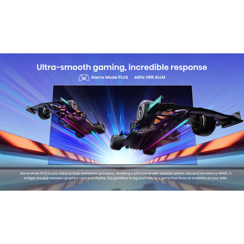Hisense 65" A6N 4K UHD Smart TV with HDR & Dolby Vision
