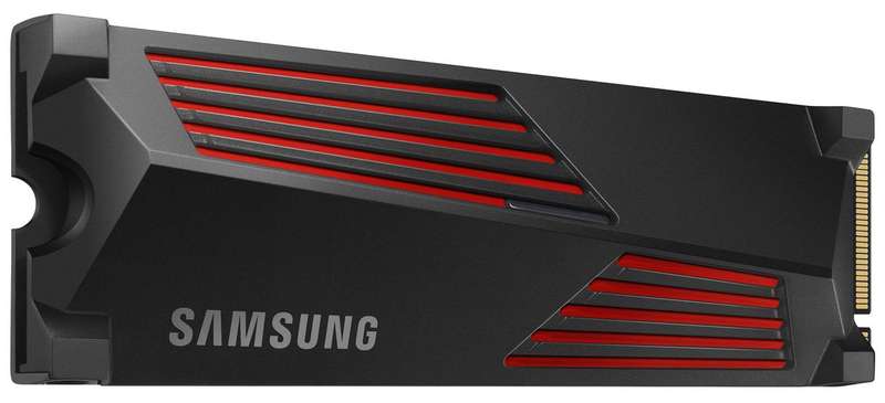 SAMSUNG MZ-V9P2T0CW 990 PRO 2 TB NVMe SSD W/Heatsink - Read Speed up to 7450 MB/s; Write Speed to...