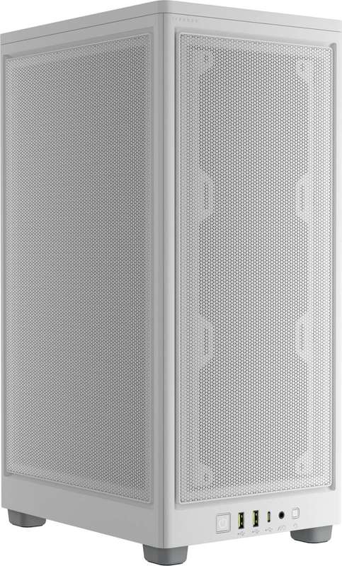 2000D Airflow ITX-Tower; White; Slim fans/SF PSU only