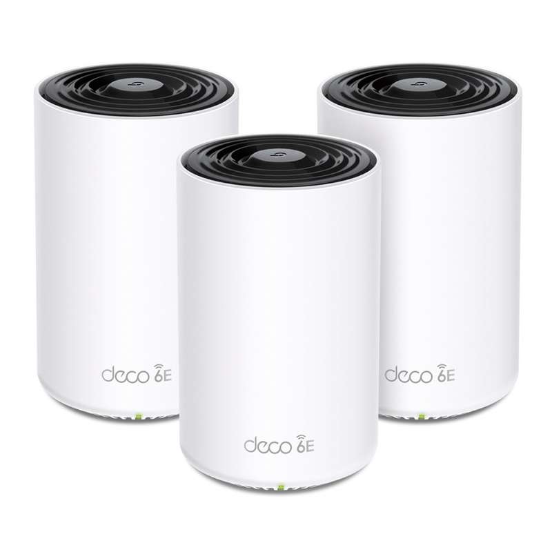 TP-Link Deco AXE5400 (3-Pack) Mesh Wi-Fi 6E System(Tri-Band)