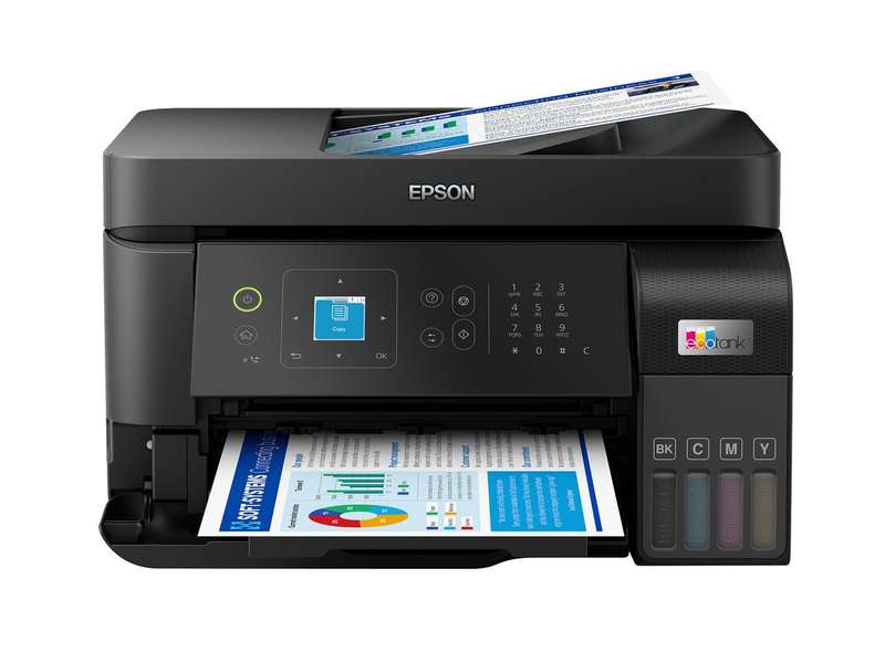 Epson L5590 Ecotank, A4, 4-in-1,ADF, Wi-Fi Direct,Borderless Printer
