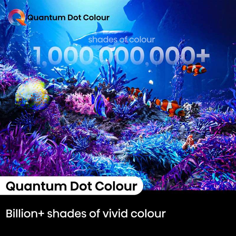 Hisense QLED 144hz 4k Smart; Quantum Dot Colour; Dolby Vision.Atmos; AI Sports Mode; Filmmaker Mo...