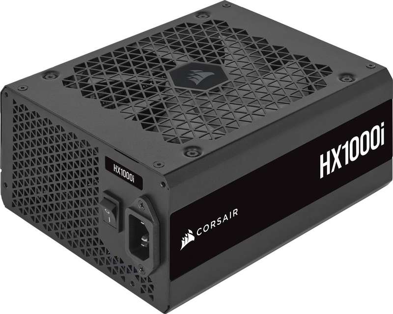 Corsair HX Series HX1000i - 1000 Watt 80 PLUS® Platinum Certified Fully Modular PSU; 10yr Warranty
