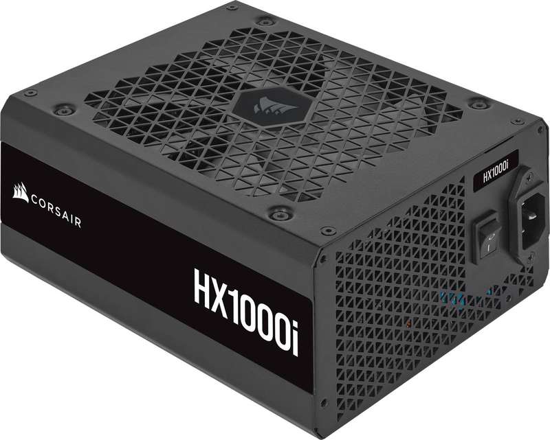 Corsair HX Series HX1000i - 1000 Watt 80 PLUS® Platinum Certified Fully Modular PSU; 10yr Warranty