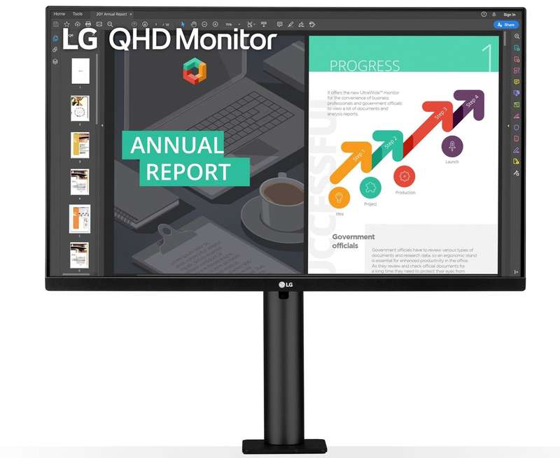 LG 27QN880 27" QHD+Speaker